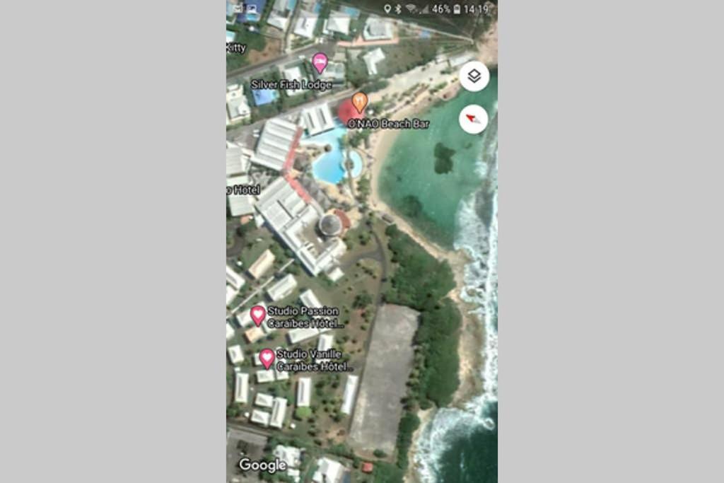Studio Avec Grande Piscine, Plage Cannelle Caraibes Saint-Francois  Exteriér fotografie